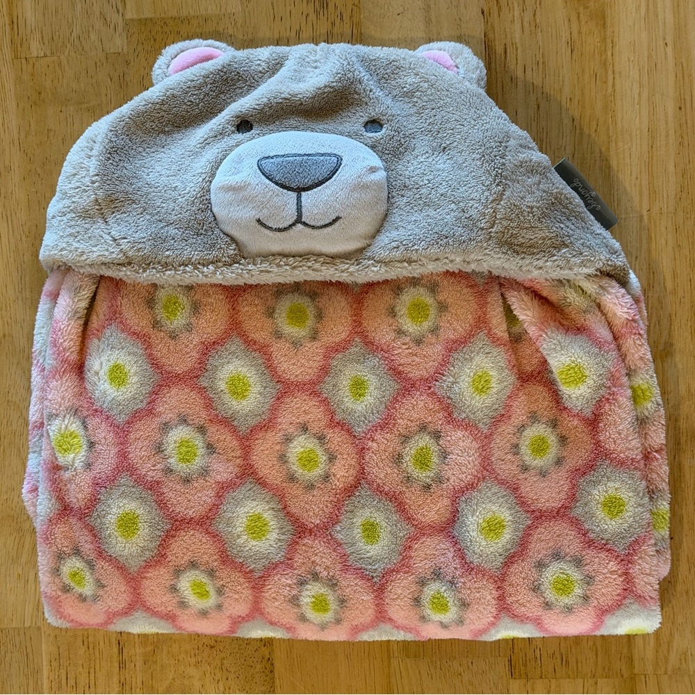 Blankets & Beyond Hooded Baby & Toddler Blanket - Bear Hooded Blanket, EUC! - Picture 16 of 16